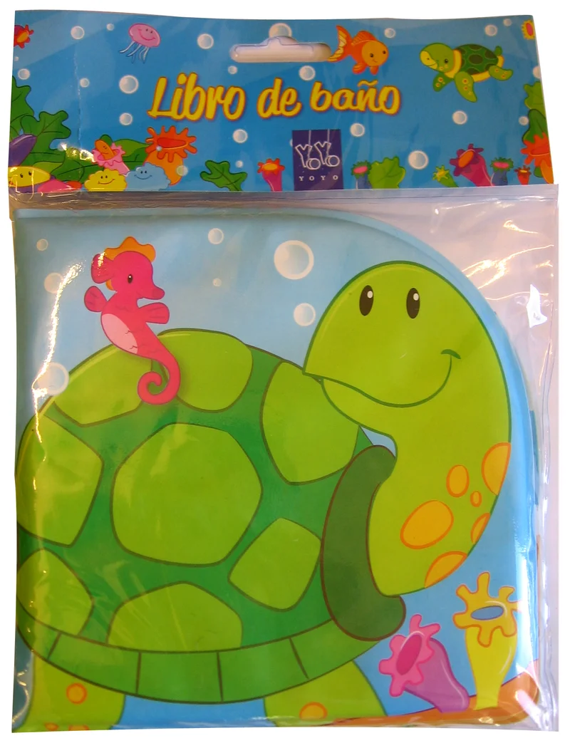 Libro de baño. Tortuga