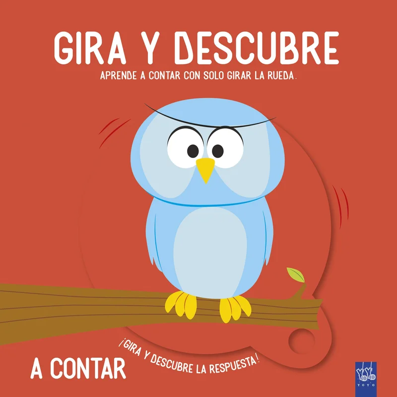 Gira y descubre. a contar