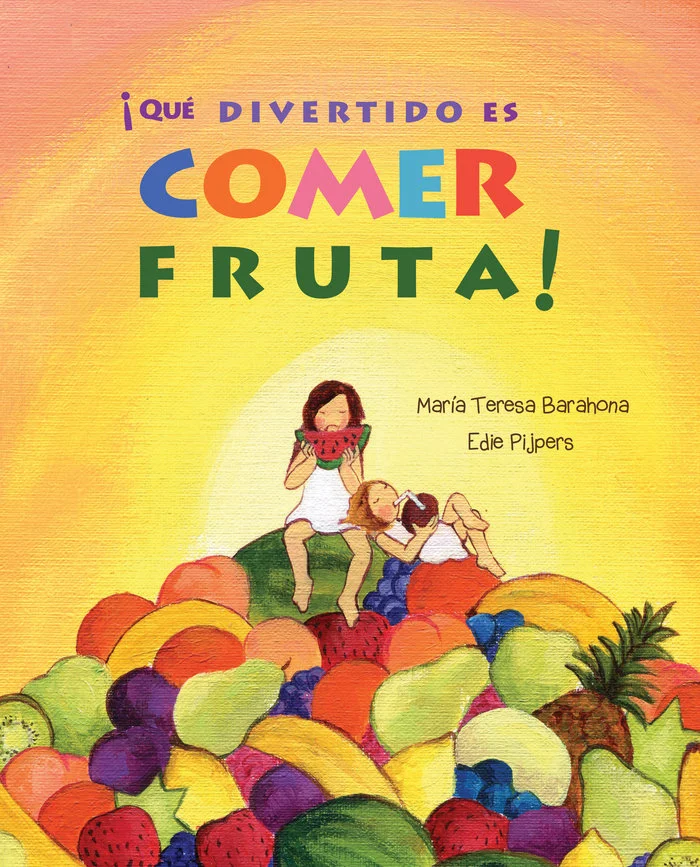 ¡Que divertido es comer fruta!