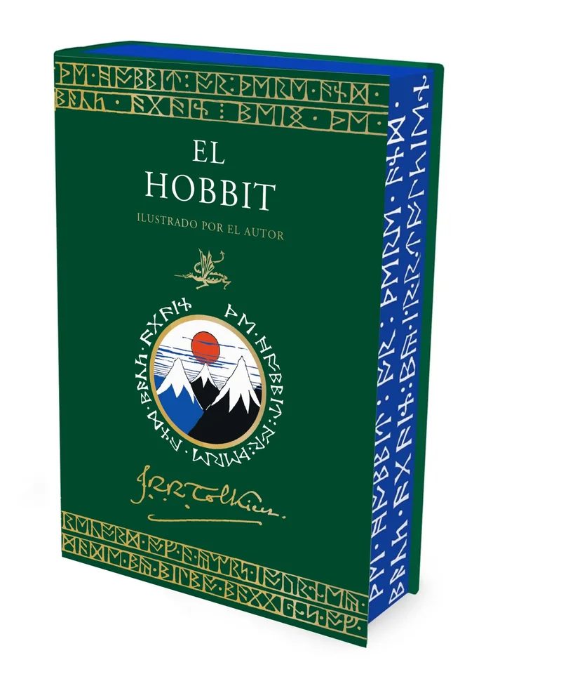 El hobbit. Edición ilustrada por el autor (cantos tintados)