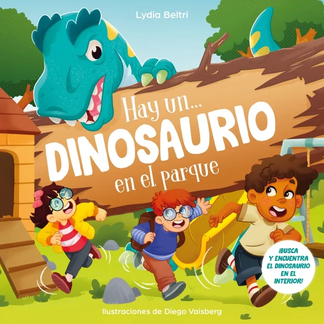 Hay un... dinosaurio en el parque
